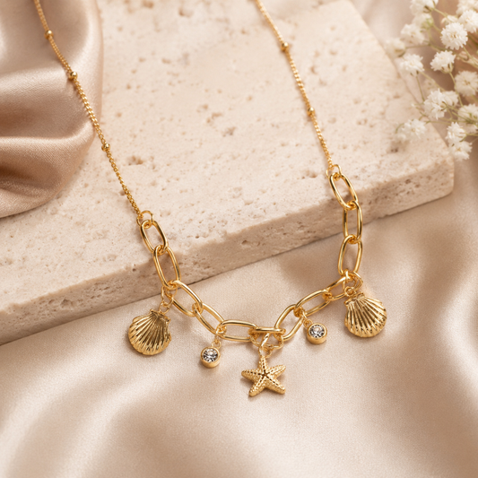 Seaside Treasure Charm Chain