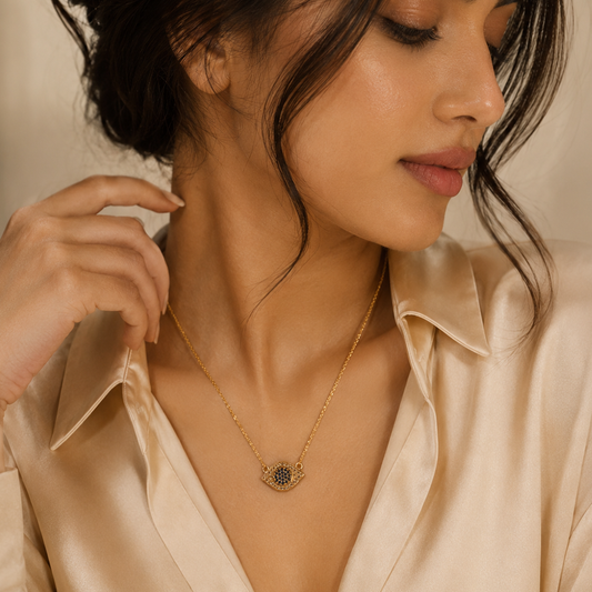 Midnight Eye Necklace
