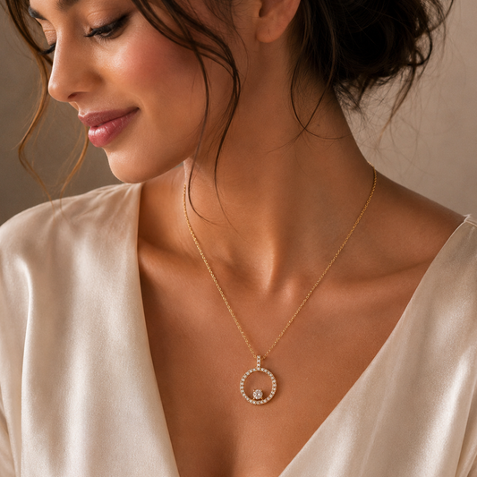 Orbit Spark Necklace