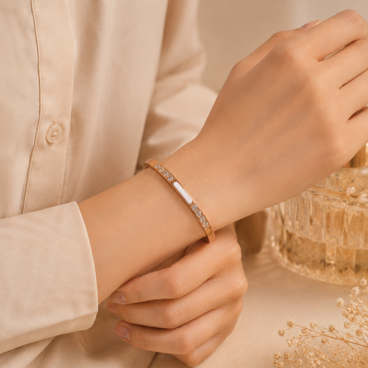 Rosé Lumi Bar Bracelet