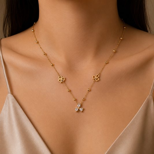 Fortune Flutter Crystal Chain