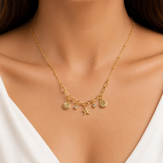 Seaside Treasure Charm Chain