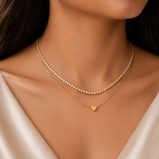 Twin Grace Pendant chain