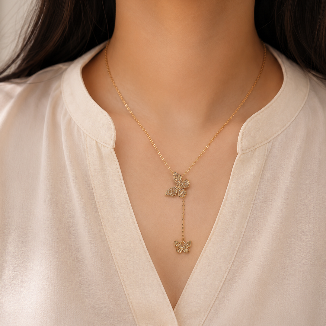 Flutter Drop Necklace