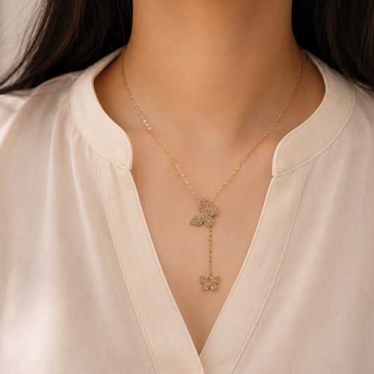 Flutter Drop Necklace