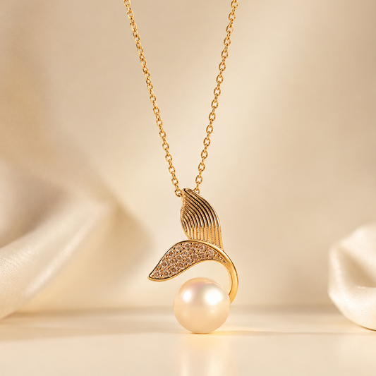 Mermaid Pearl Necklace