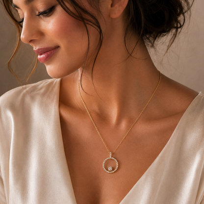 Orbit Spark Necklace