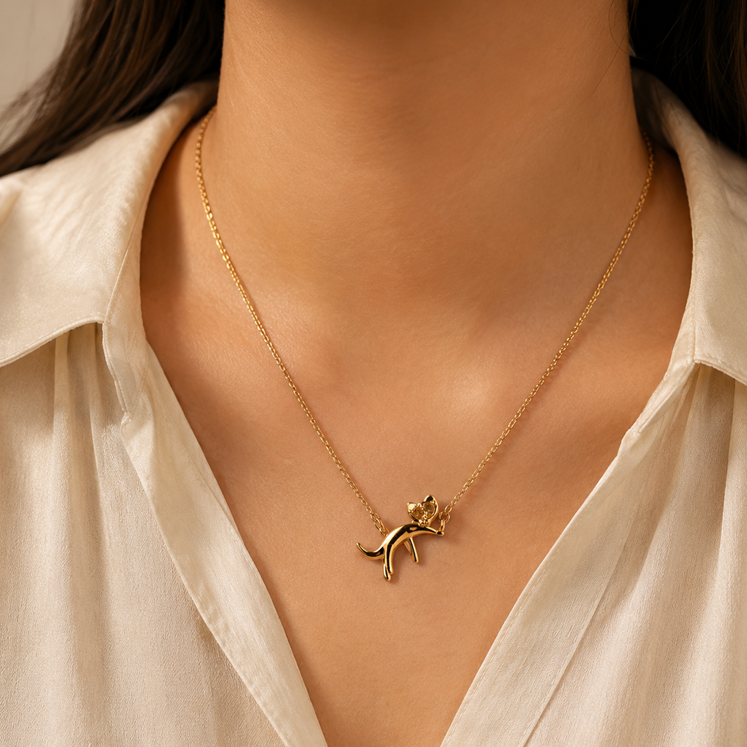 Féline Cat Necklace