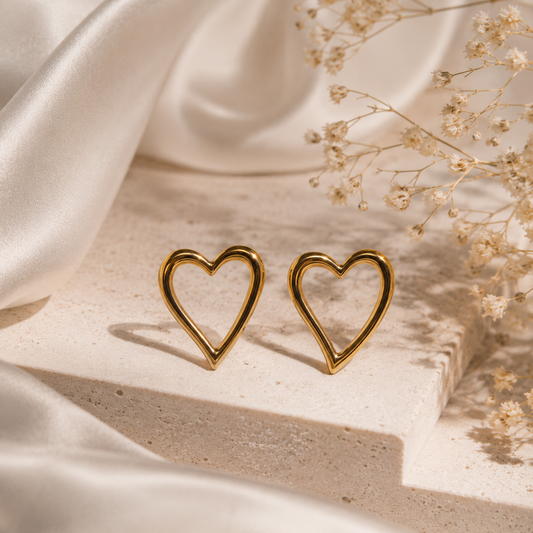 Amour Outline Earrings