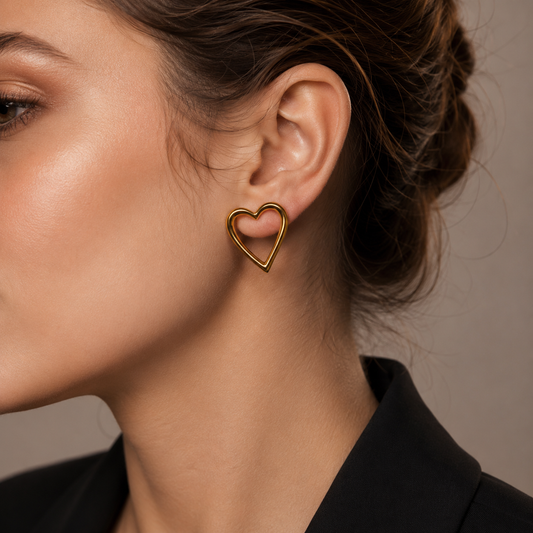 Amour Outline Earrings