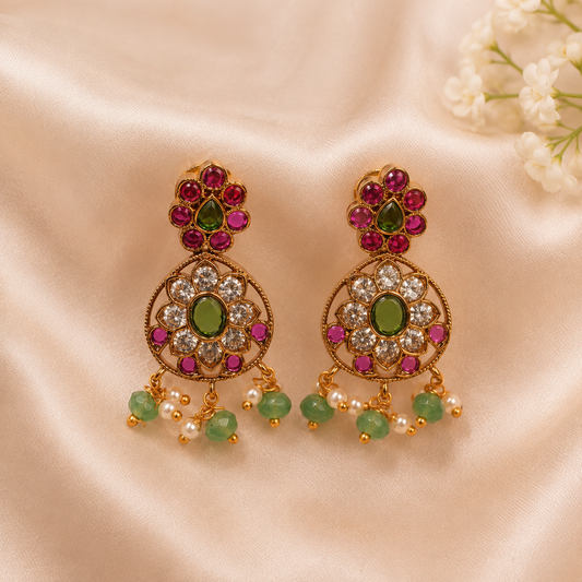 Padmavalli Pearl Necklace Set